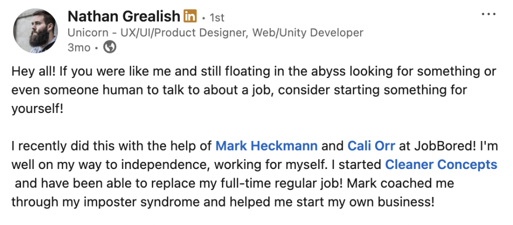 jobbored client nathan testimonial