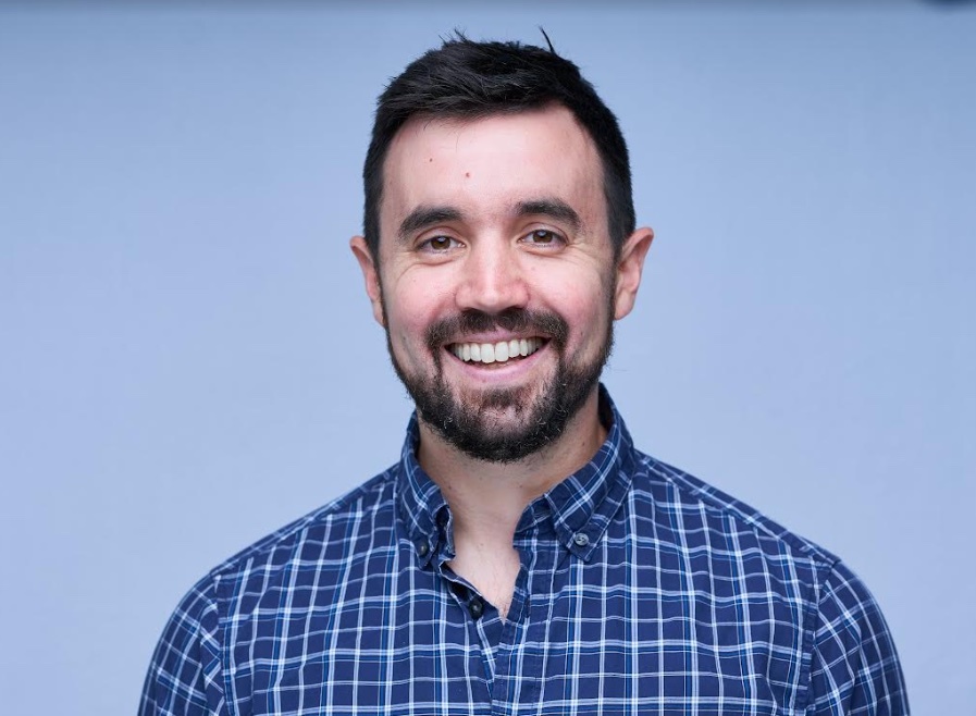 Smiling business owner