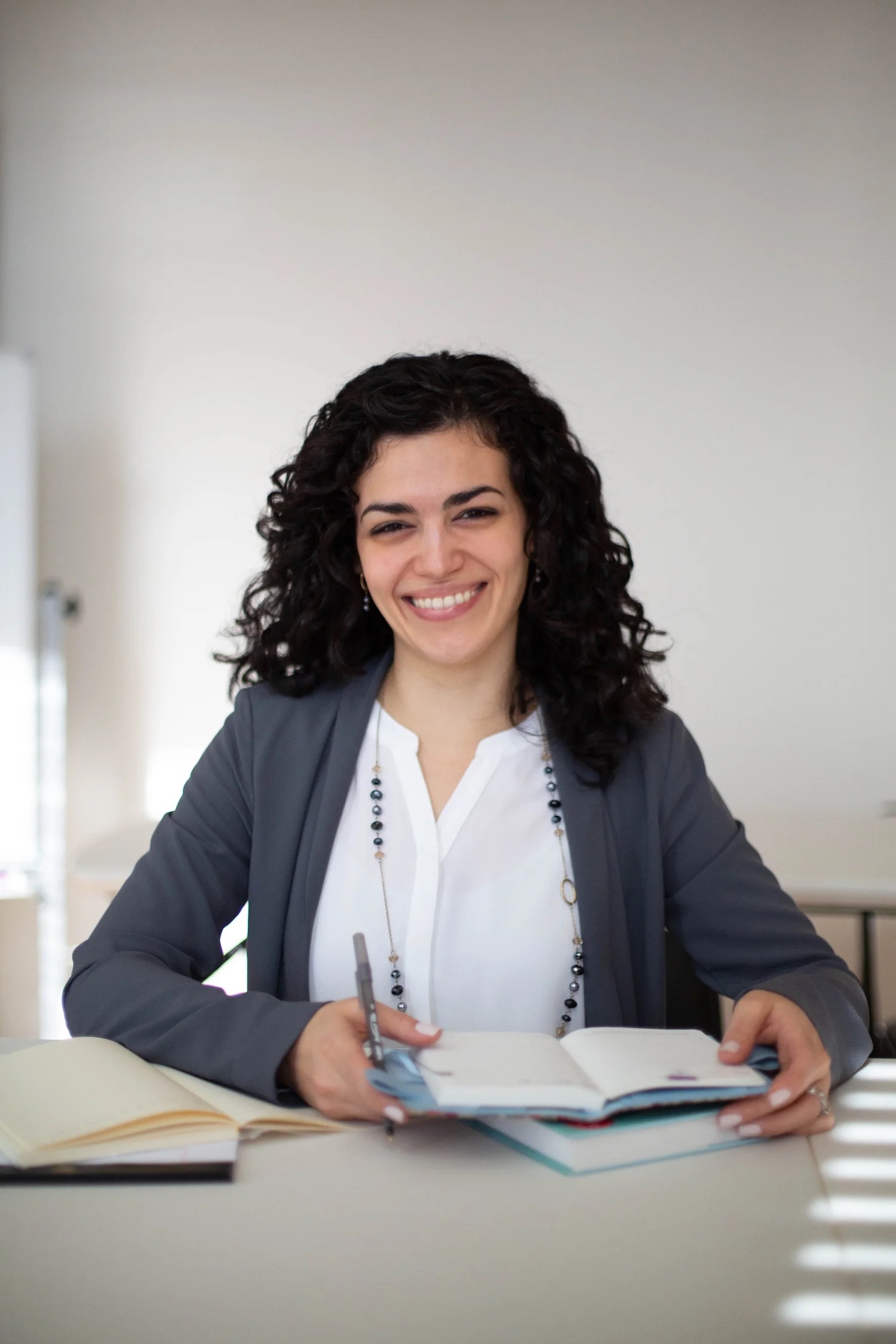 Young entrepreneur at desk